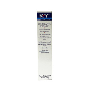 LUBRICANTE INTIMO K-Y GEL CAJA X 50 GR